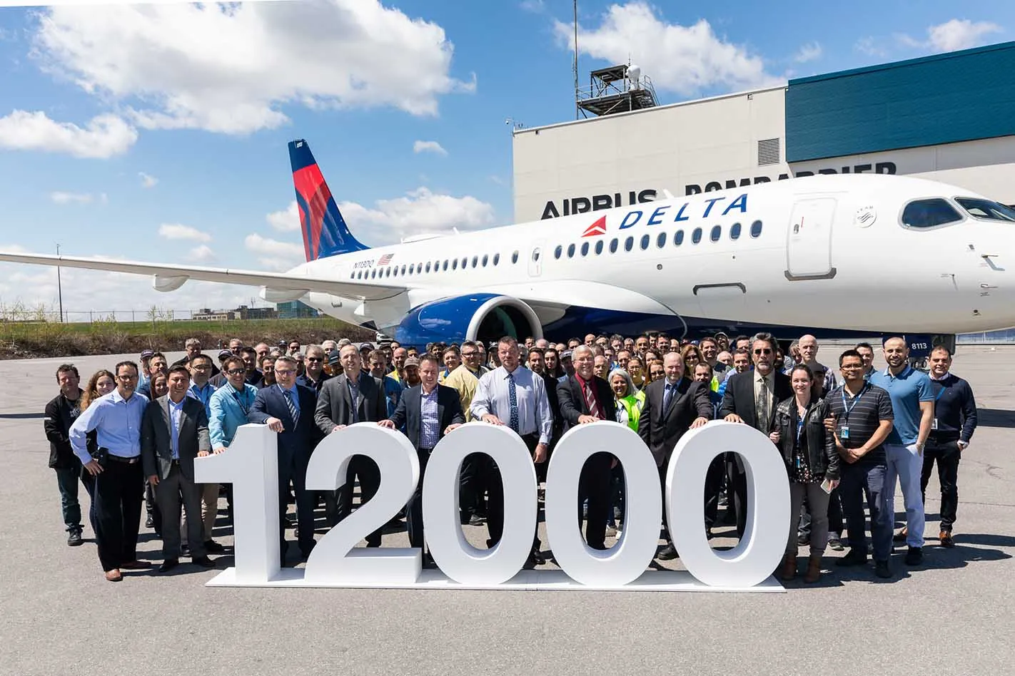 Airbus delivers its 12,000th jet to Delta Air Lines