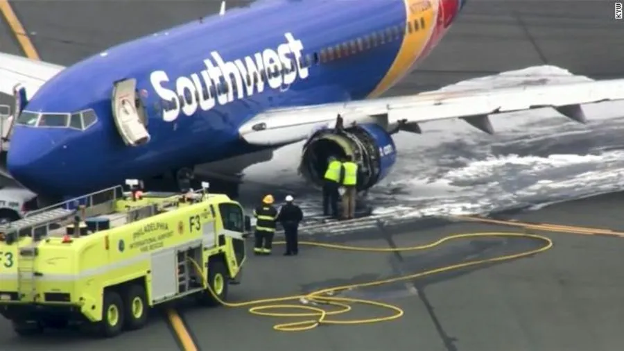 UPDATED: Fan blade missing from Southwest engine involved in shock passenger death