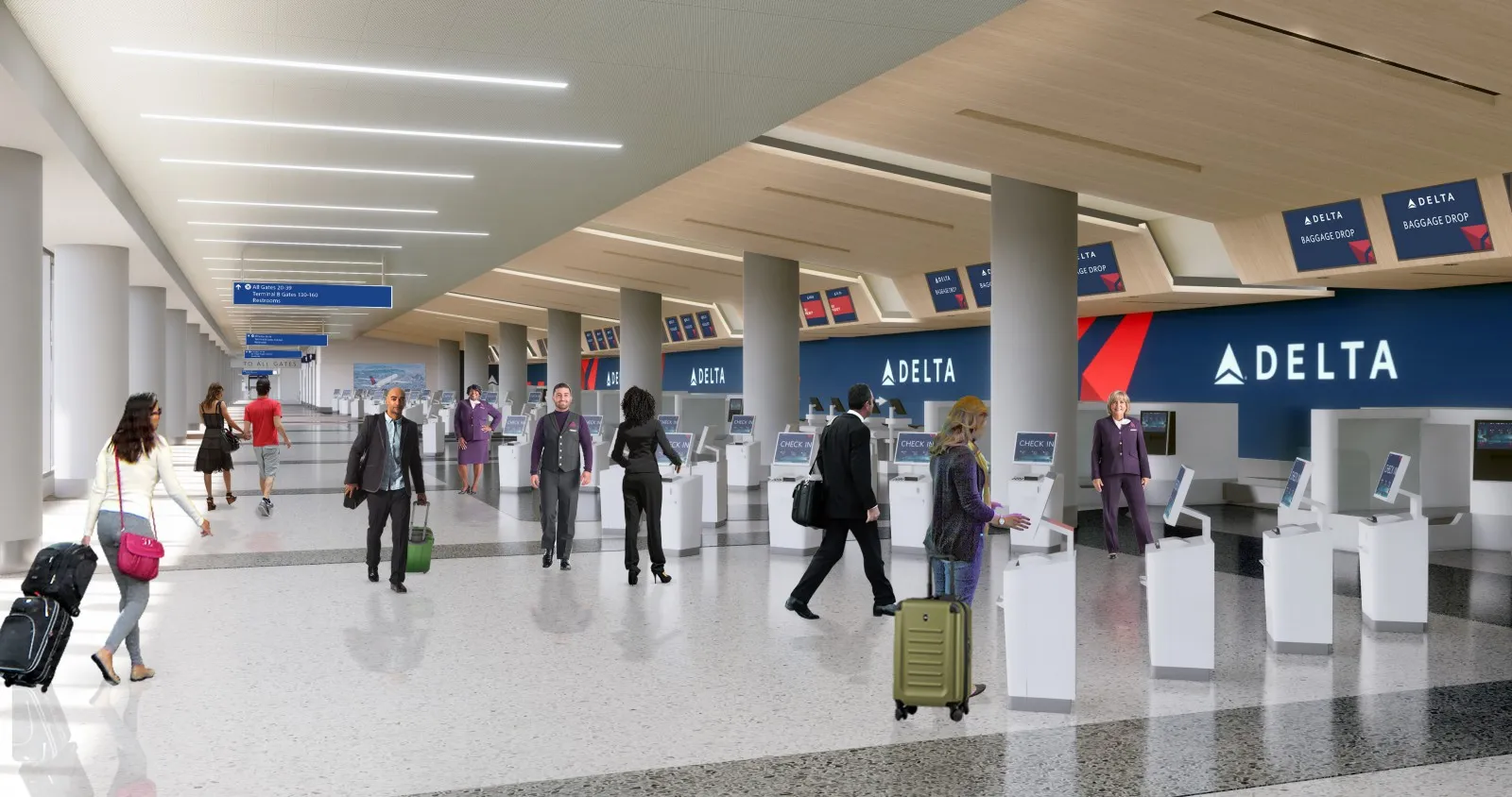 $$US1.86 billion airport upgrade to rewrite Delta's LA story